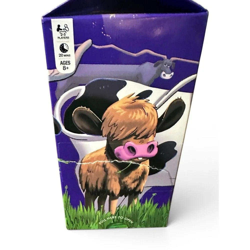 Long Cow an Udderly Ridiculous Card Game COMPLETE  2018 Childrens
